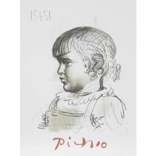 Portrait D'enfant, Pablo Picasso Lithograph For Sale