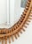 Mid-Century Italian Oval Wall Mirror with Bamboo Frame by Franco Albini, 1960s For Sale - Image 6 of 12