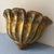 Mid 20th Century Mid 20th Century Large Italian Gold Scalloped Hanging Wall Planter For Sale - Image 5 of 10