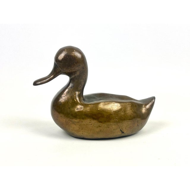 Antique Bronze Duck Figure, 19th Century For Sale - Image 14 of 14