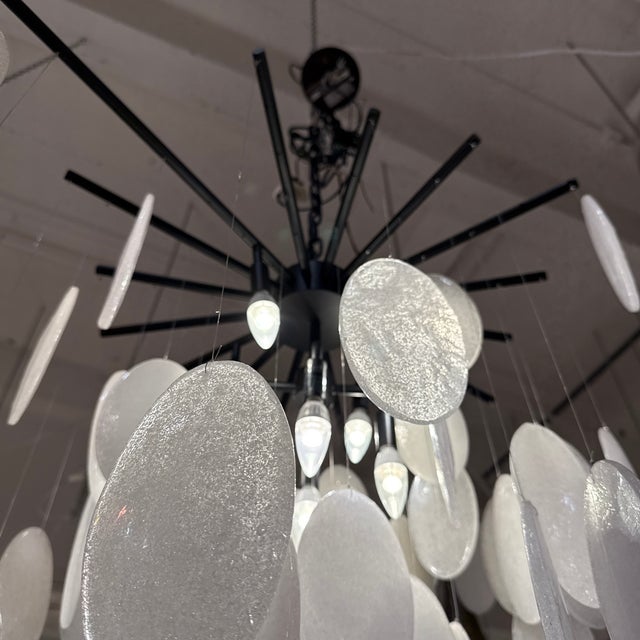 Black Jay Jeffers for Arteriors Home Tiffany Chandelier For Sale - Image 8 of 12