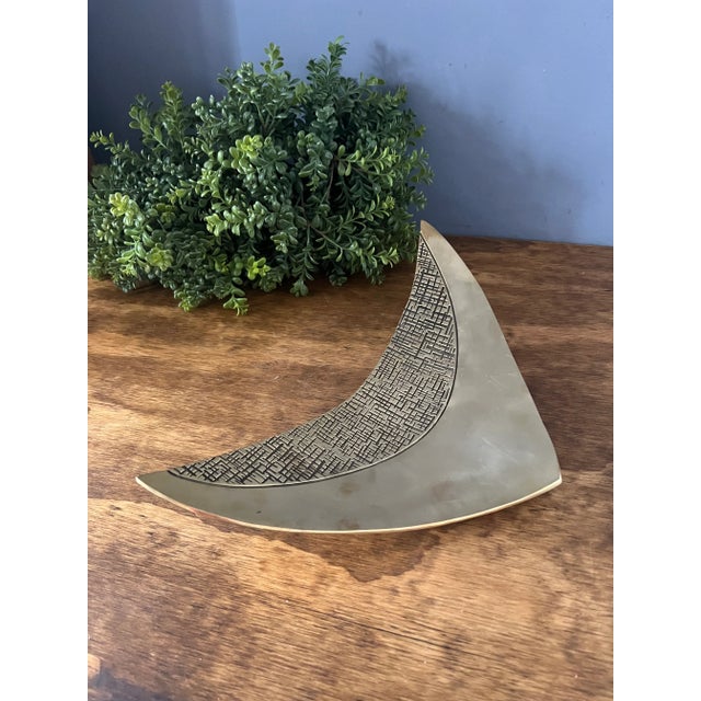 Metal Global Views Brass Footed Bowl For Sale - Image 7 of 11