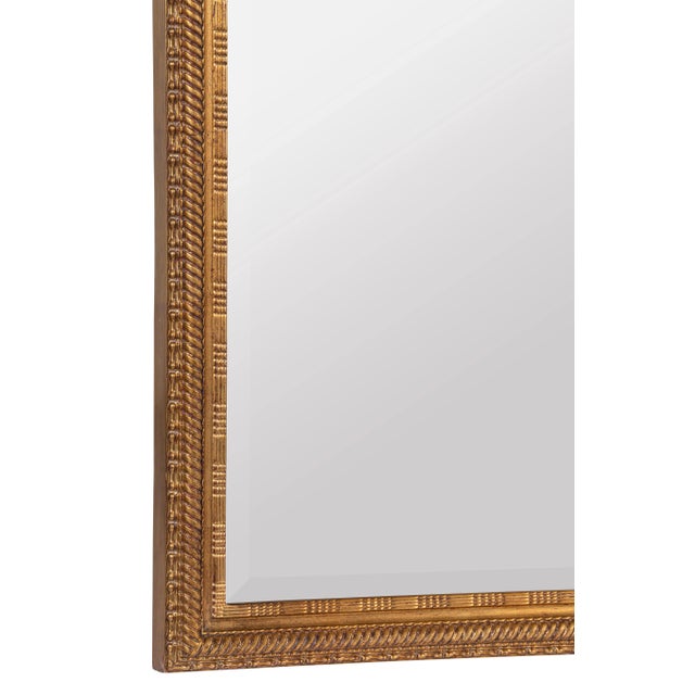 Marissa Arched Gold Wall Mirror For Sale - Image 6 of 6