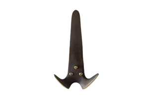 Carl Auböck Model #4056 Patinated Brass Hook