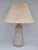 Vintage Swedish Grace Table Lamp in White Glazed Ceramic by Maggie Wibom, 1930s For Sale - Image 4 of 11