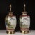 1970s Chinoiserie Hand Painted Porcelain Lamps - a Pair For Sale In Philadelphia - Image 6 of 12
