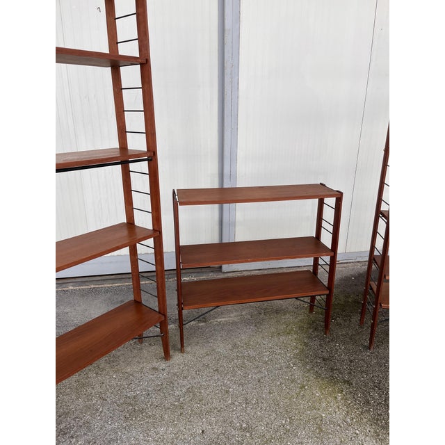 Swedish Triptych Bookcases, 1950s, Set of 3 For Sale - Image 12 of 18