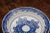 19th Century Portuguese Large Blue and White Wall Plate Depicting Palaces, Earthenware, Faience For Sale - Image 4 of 13