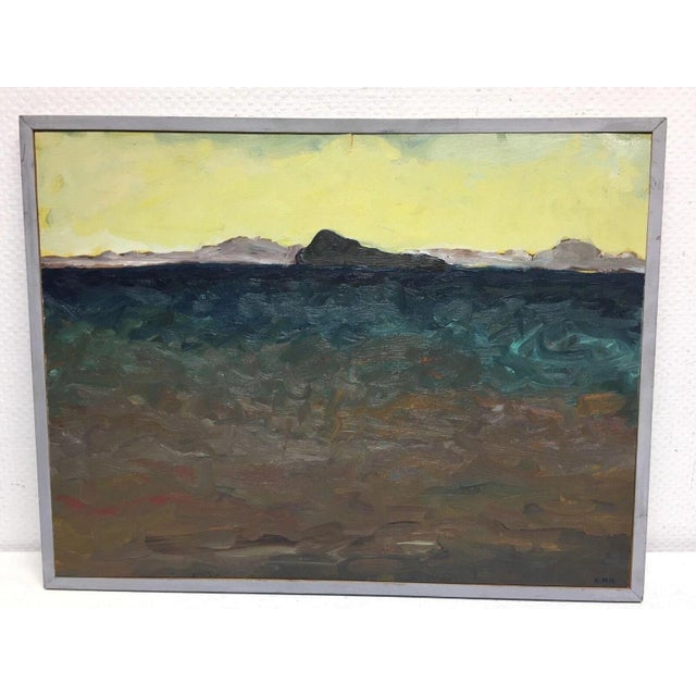 Hartmann Martin, Lago di Bolsena, 1982, Oil Painting on Canvas For Sale - Image 3 of 12