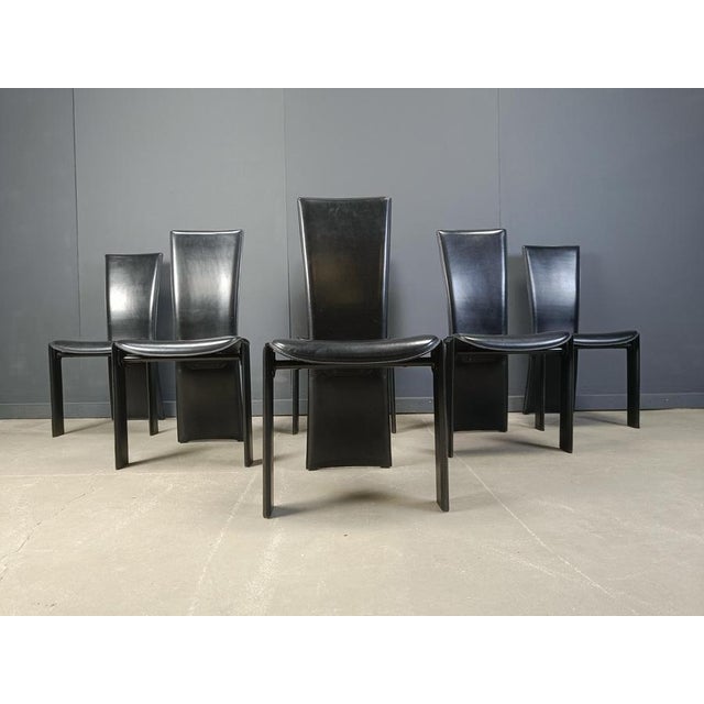 Vintage Dining Chairs by Pietro Costantini, 1980s, Set of 6 For Sale - Image 11 of 14