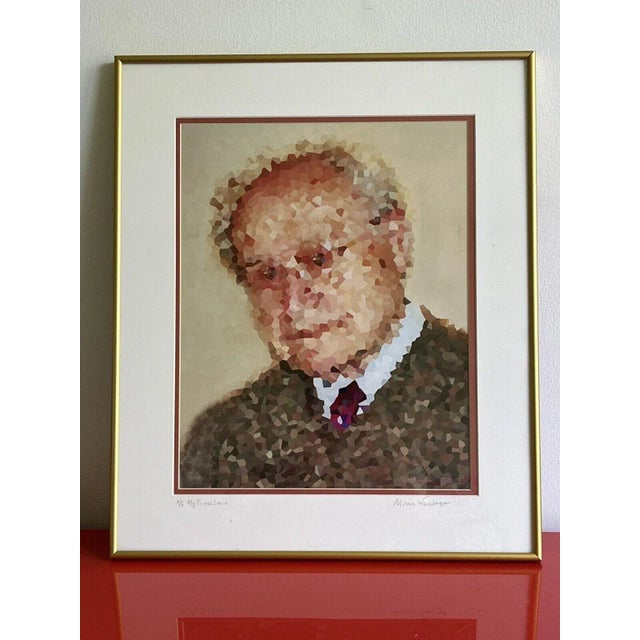 Digital Contemporary Enhanced Digital Photographic Portrait Print, Framed For Sale - Image 7 of 7