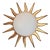 Vintage Sunburst Wall Lamp from Steinhauer, 1980s For Sale