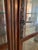 Wood Vintage Hand Carved Display Cabinet Curio With Claw Feet For Sale - Image 7 of 11