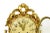 Rococo Vintage Swedish Gilt Carved Wood Wall Clock, 1950 For Sale - Image 3 of 5