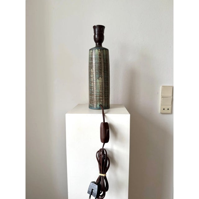 Mid-Century Danish Table Lamp by Kai Klinge, 1960s For Sale - Image 4 of 6
