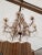 Shabby Chic 1940s Large Beaded Italian Chandelier For Sale - Image 3 of 4
