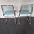 Vintage Chairs in the style of René Herbst, Set of 2 For Sale - Image 3 of 13