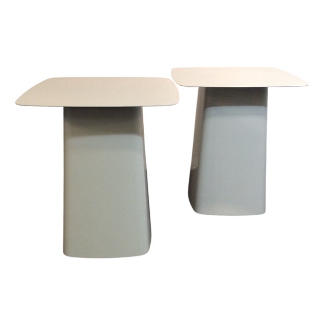 Metal Side Tables by Ronan and Erwan Bouroullec for Vitra, 2000s, Set of 2 For Sale