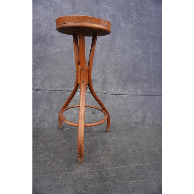 Thonet-Style Bentwood Plant Stand For Sale In Los Angeles - Image 6 of 6