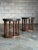 Mid-Century Modern 1970s American Modernist Designer Spool and Slate Side Tables by Henredon Custom Folio Three - a Pair For Sale - Image 3 of 12