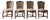 Vintage Henredon Cane Back French Provincial Chairs, Set of Four For Sale