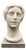Aurelio Bossi, Bust of a Woman, 1920s-1940s, Marble For Sale