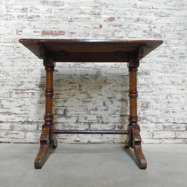 Antique Oak Dining Table, 1890s For Sale - Image 11 of 18