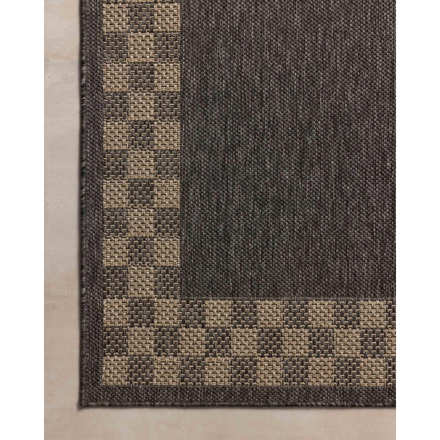 2020s Chris Loves Julia x Loloi Providence Charcoal / Natural 6'-3" x 9'-2" Area Rug For Sale - Image 5 of 6
