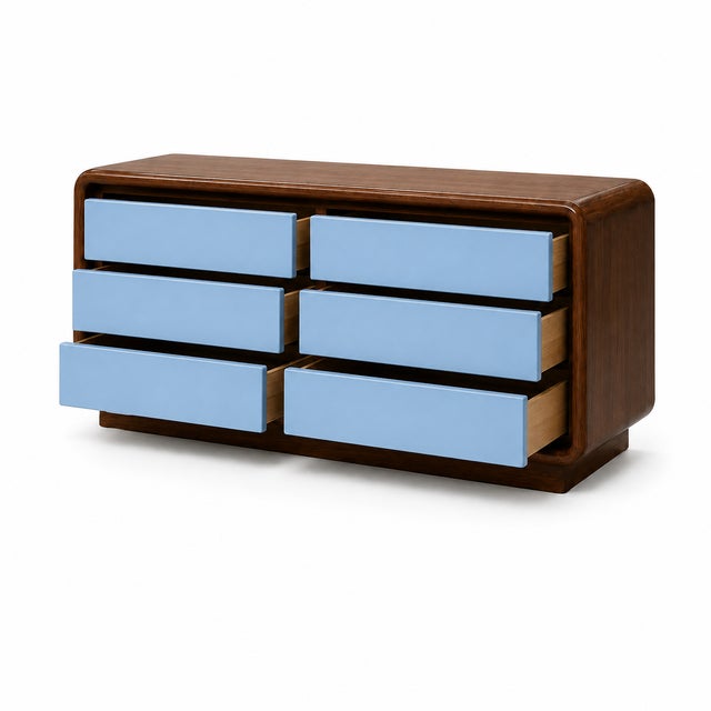 Marvelous Vintage Modern to Postmodern Dresser For Sale - Image 4 of 4