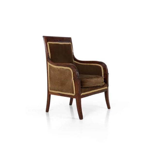 Regency Rosewood Library Armchair For Sale - Image 11 of 11