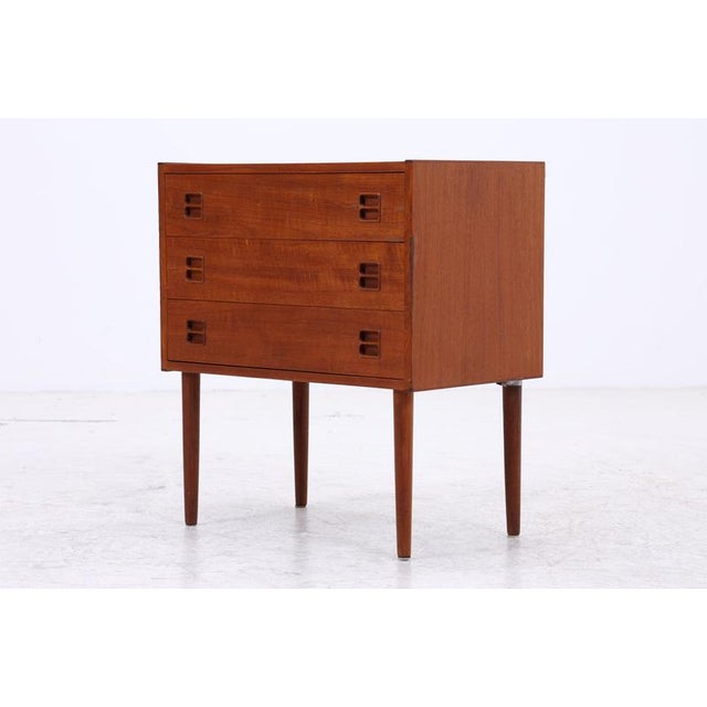 Vintage Danish Teak Chest of Drawers For Sale - Image 11 of 12