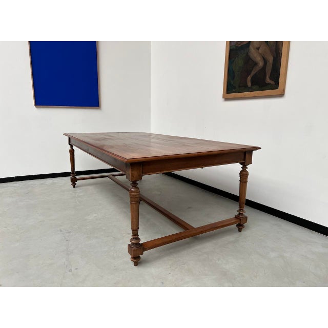 Large Conference Table, 1950s For Sale - Image 3 of 18