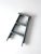 Metal Vintage Wooden Blue Step Ladder For Sale - Image 7 of 13