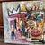 Cubism Large Listed John Schwab Original Oil Abstract Painting Cubism MCM Basquiat Kandinsky Style For Sale - Image 3 of 5