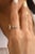 Classic Wave Diamond Wedding Band Stack in 18k Solid Gold Size 7 For Sale - Image 4 of 14
