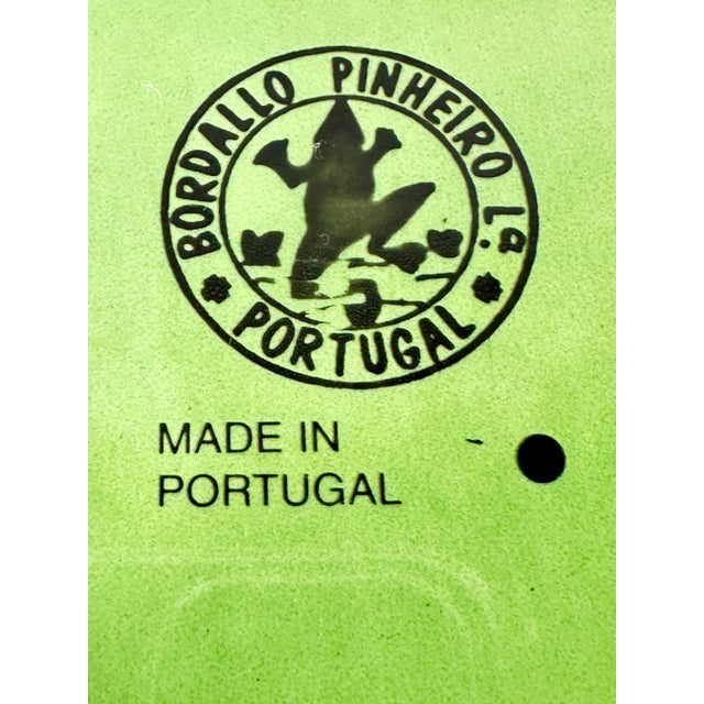 Green Vintage Green Platter For Sale - Image 8 of 8