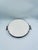 Metal Antique Art Nouveau Serving Tray, 1925 For Sale - Image 7 of 9