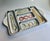 Mid 20th Century Italian Modern Hand Painted Handled Art Pottery Tray For Sale - Image 18 of 18