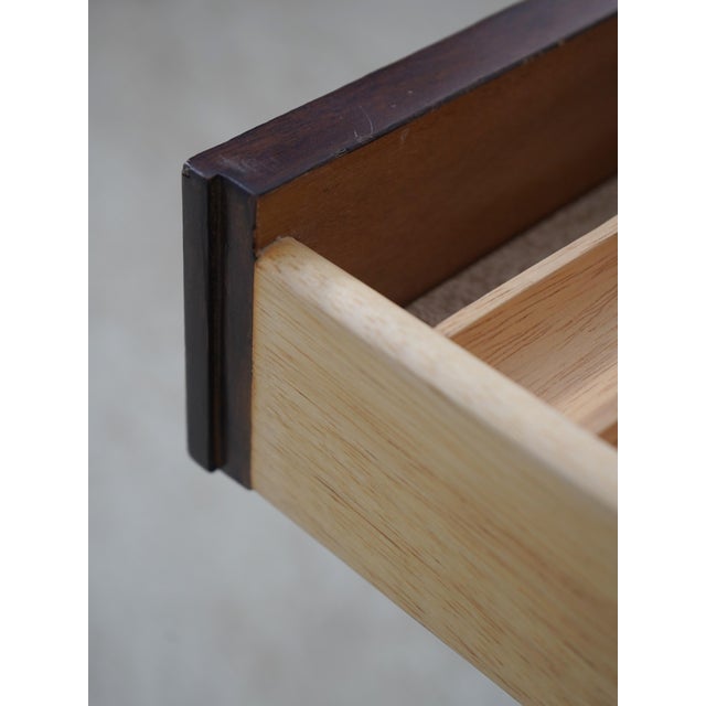 1990s Bernhardt Martha Stewart Cherry 3 Drawer Desk For Sale - Image 5 of 18