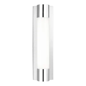 Chapman & Myers by Visual Comfort Studio Loring Small Vanity, Chrome
