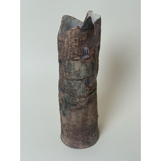 1970s Sculptural Ceramic Vase, 1970s For Sale - Image 5 of 11