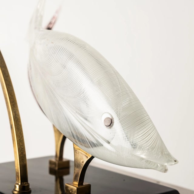 Murano Glass Lamp by Licio Zanetti, Italy, 1970s For Sale - Image 13 of 15