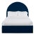 This listing is for the headboard only, and does not include the bedframe with the purchase. From Chairish's line of...