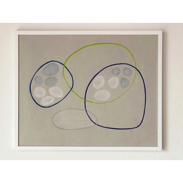 Early 21st Century Amanda Andersen, Venn Diagram, Colored Pencil Drawing on Paper, 2023 For Sale - Image 5 of 10
