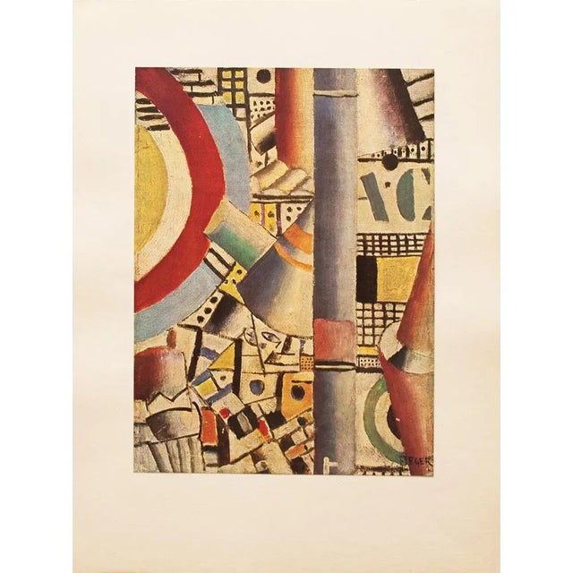 1947 After Fernand Léger "Clowns", Original Period Parisian Lithograph For Sale In Dallas - Image 6 of 8