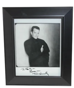 Tom Hanks 1980 Photograph Signed to Paul Newman's Personal Secretary