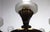 Antique French Brass and Glass 6-Light Chandelier, 1890s For Sale - Image 4 of 14