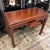2010s Asian Carved Hardwood Writing Desk, Vintage For Sale - Image 5 of 12