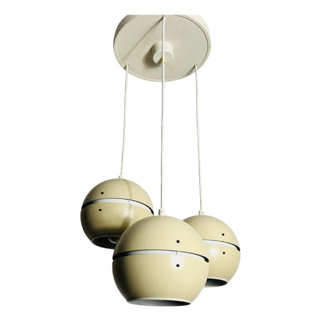 Space Age Cascade Pendant Lamp, East Germany, 1970s For Sale