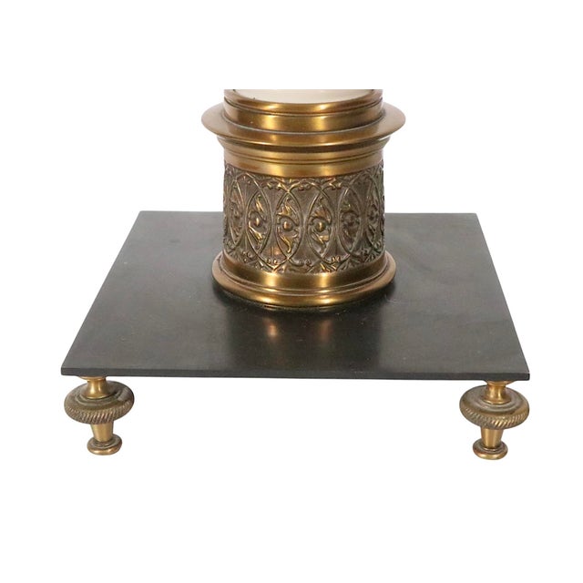 Mid 20th Century Pair of Stiffel Lenox China Table Lamps C 1970/80's For Sale - Image 5 of 12